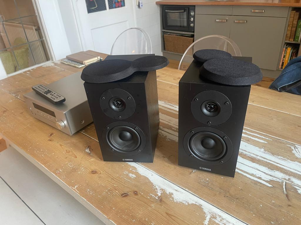 Yamaha MusicCast CRX-N470D + originele Yamaha speakers