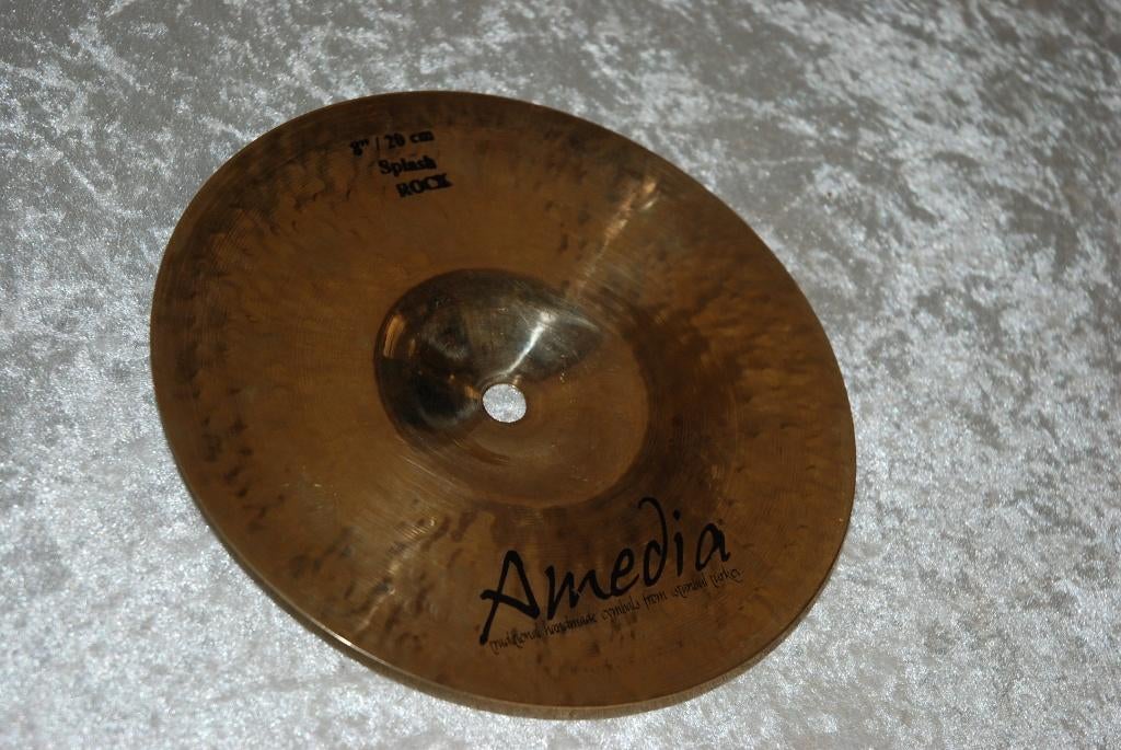 NIEUW!  Amedia Thrace serie splash rock  bekken 192gr 8 inch, ., Drums of Percussie, Nieuw, Ophalen of Verzenden