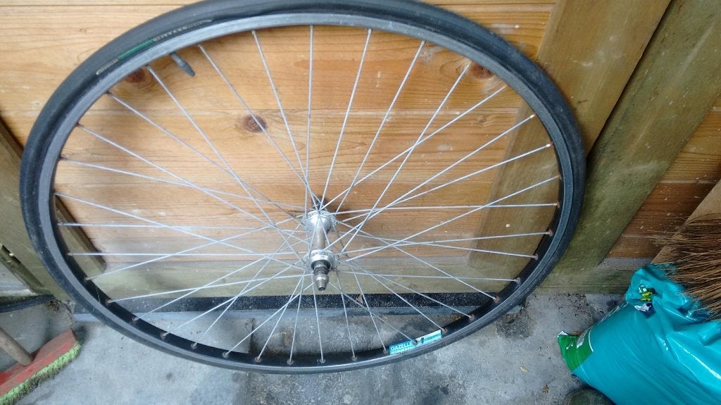 Gazelle Oldtimer racefiets wiel 28 inch, Fietsen en Brommers, Ophalen of Verzenden, Gebruikt, Racefiets, Wiel