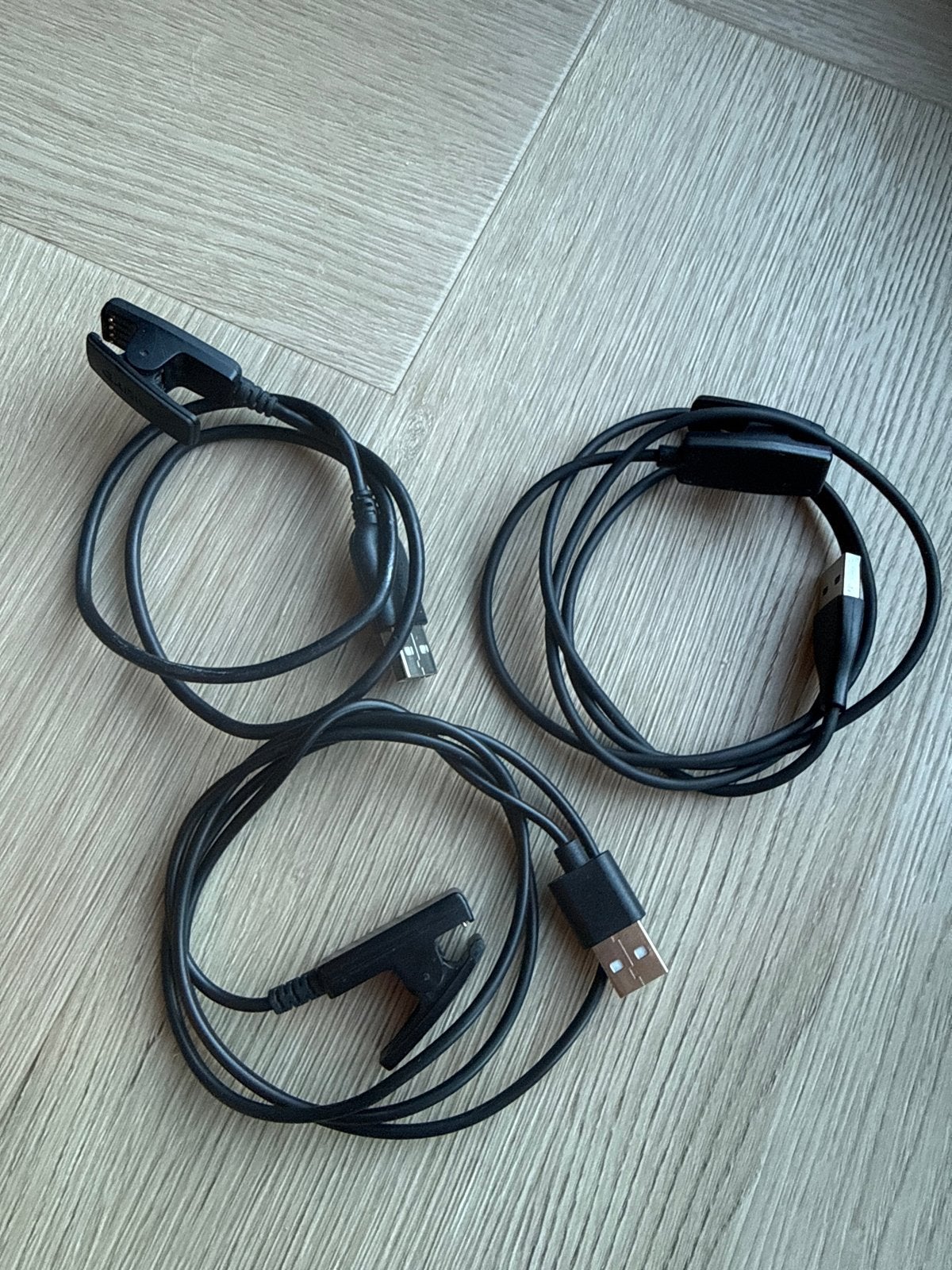 3x Garmin laadkabel - USB oplaadkabel voor sporthorloges, Ophalen of Verzenden, Gebruikt