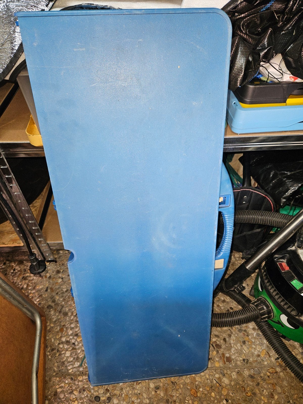 Opvouwbare campingtafel voor 4 personen - Blauw, Caravans en Kamperen, Ophalen of Verzenden, Gebruikt