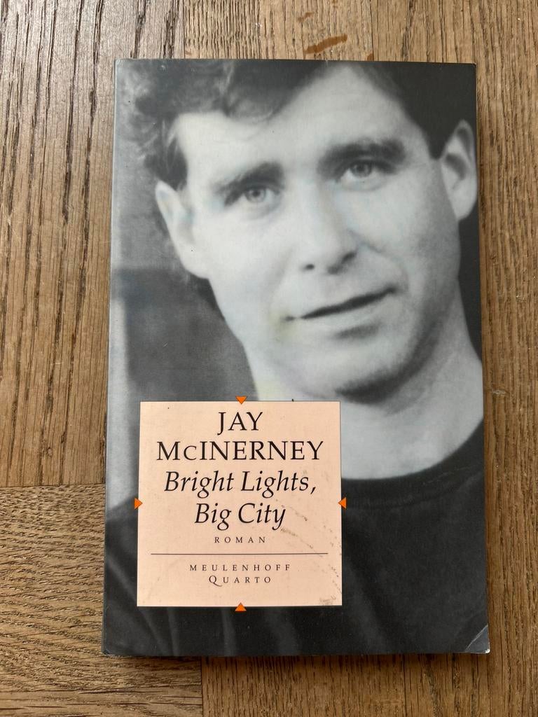 Bright Lights, Big City (Nederlandse editie) Jay McInerney, Ophalen of Verzenden, Zo goed als nieuw