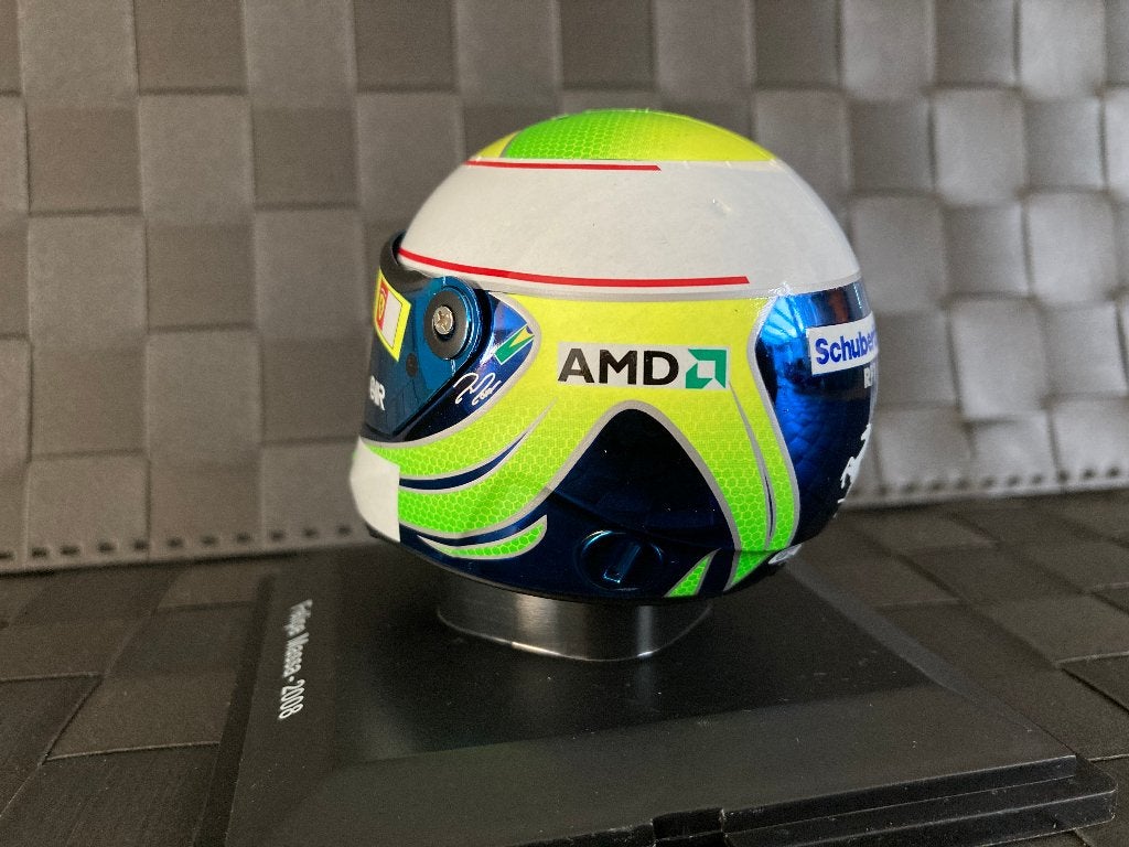 ✅ Felipe Massa 2008 1:5 helm Ferrari F1 Spark Formule 1, Ophalen of Verzenden, Nieuw, Formule 1