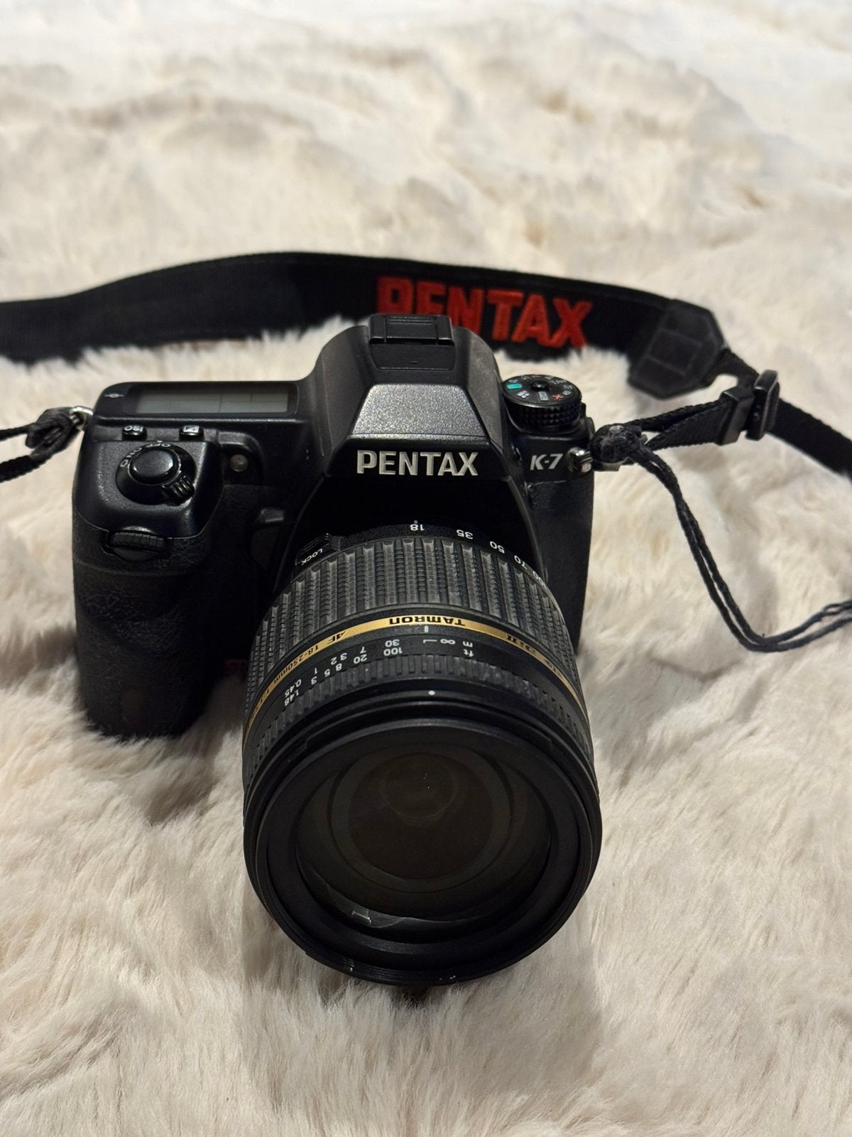 Pentax K-7 met Tamron 18-200mm xr di ii lens, Audio, Tv en Foto, Fotocamera's Digitaal, 14 Megapixel, Spiegelreflex, Ophalen of Verzenden