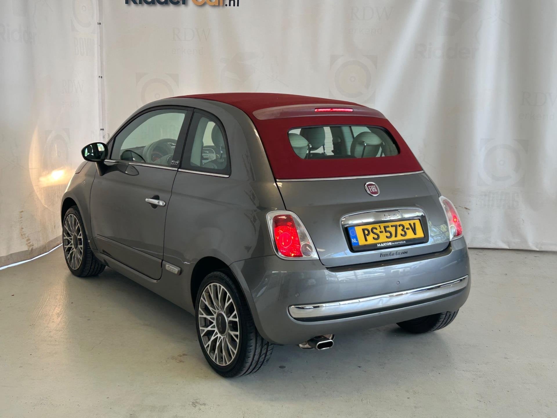 Fiat 500 C 1.2 Lounge|PARK SENS|AIRCO|CABRIO|NAVI|ELEK RAMEN, Auto's, Voorwielaandrijving, Euro 5, Gebruikt, Cabriolet