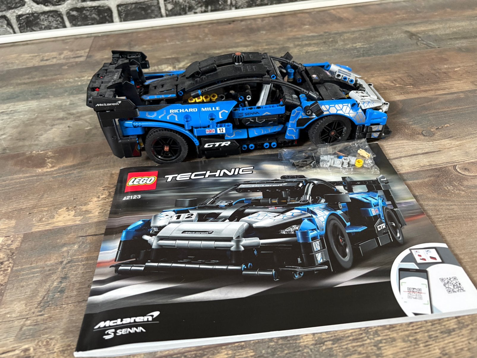 Lego Technic mcLaren raceauto Senna, Ophalen, Lego, Technic, Complete set