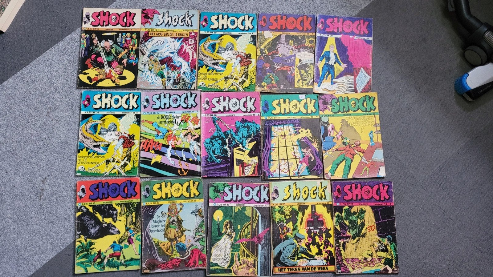 Lot Horror en DF comics - Richard Corben - Shock - Dracula, Meerdere comics, Ophalen of Verzenden, Gelezen, Europa