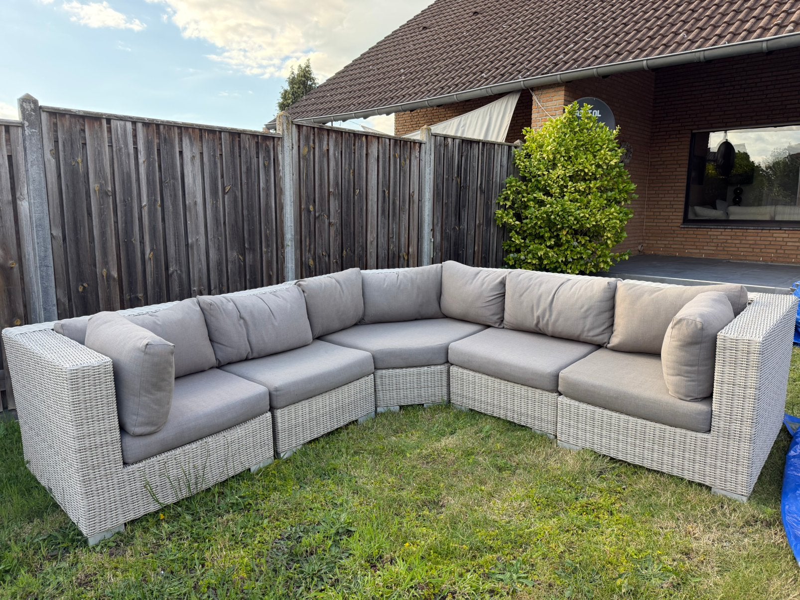 Loungeset Bois Le Duc, Ophalen, Zo goed als nieuw, Wicker