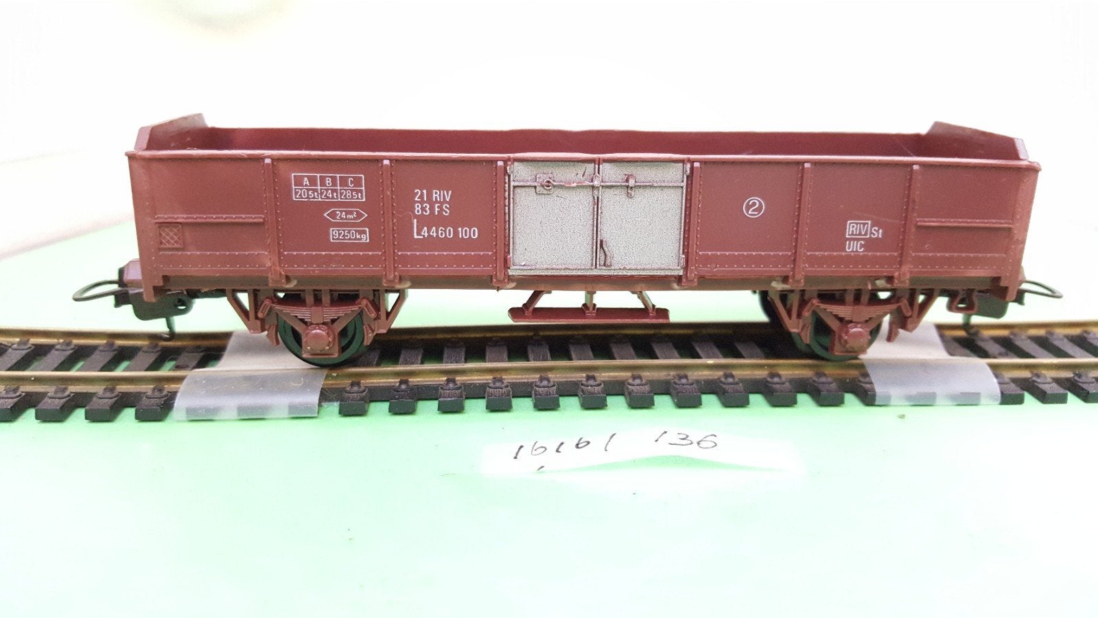 Lima H0 4460 100 FS open hoge goederenwagen 1972, Hobby en Vrije tijd, Modeltreinen | H0, Gebruikt, Gelijkstroom, Wagon, Ophalen of Verzenden