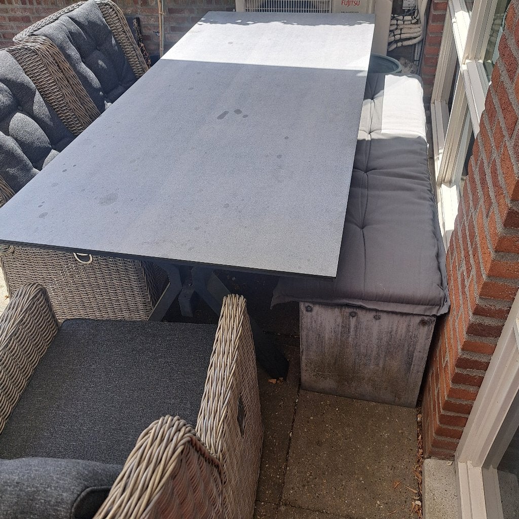 Tuinmeubelen, Tuin en Terras, Ophalen, Bank, Kunststof, 6 zitplaatsen