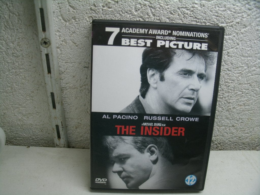 dvd 279b the insider/ revelations, Ophalen of Verzenden, Zo goed als nieuw