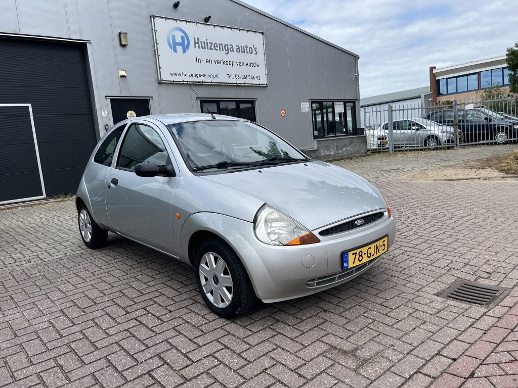 Ford Ka 1.3 Cool & Sound| AIRCO| APK:16-03-2027 (bj 2008), Auto's, 1299 cc, Stof, Gebruikt, 4 cilinders
