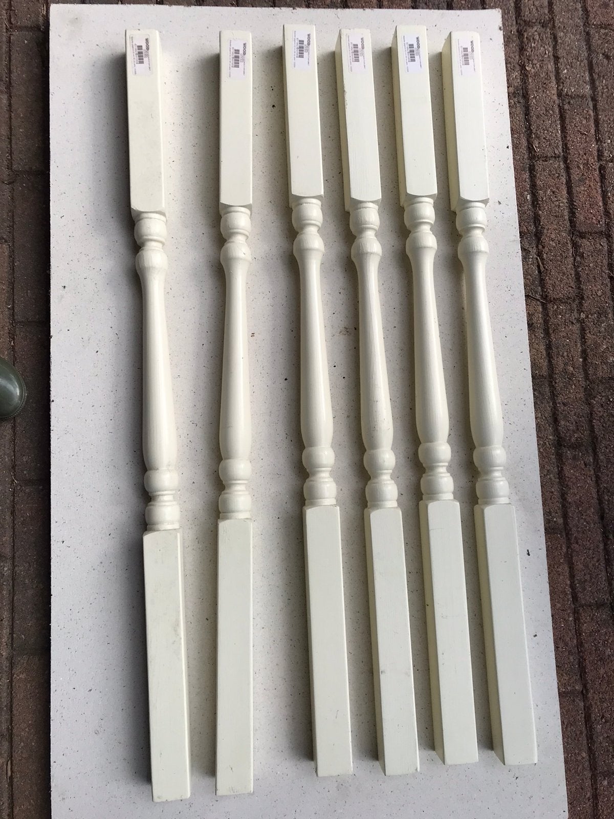 Baluster gegrond, Ophalen, Nieuw