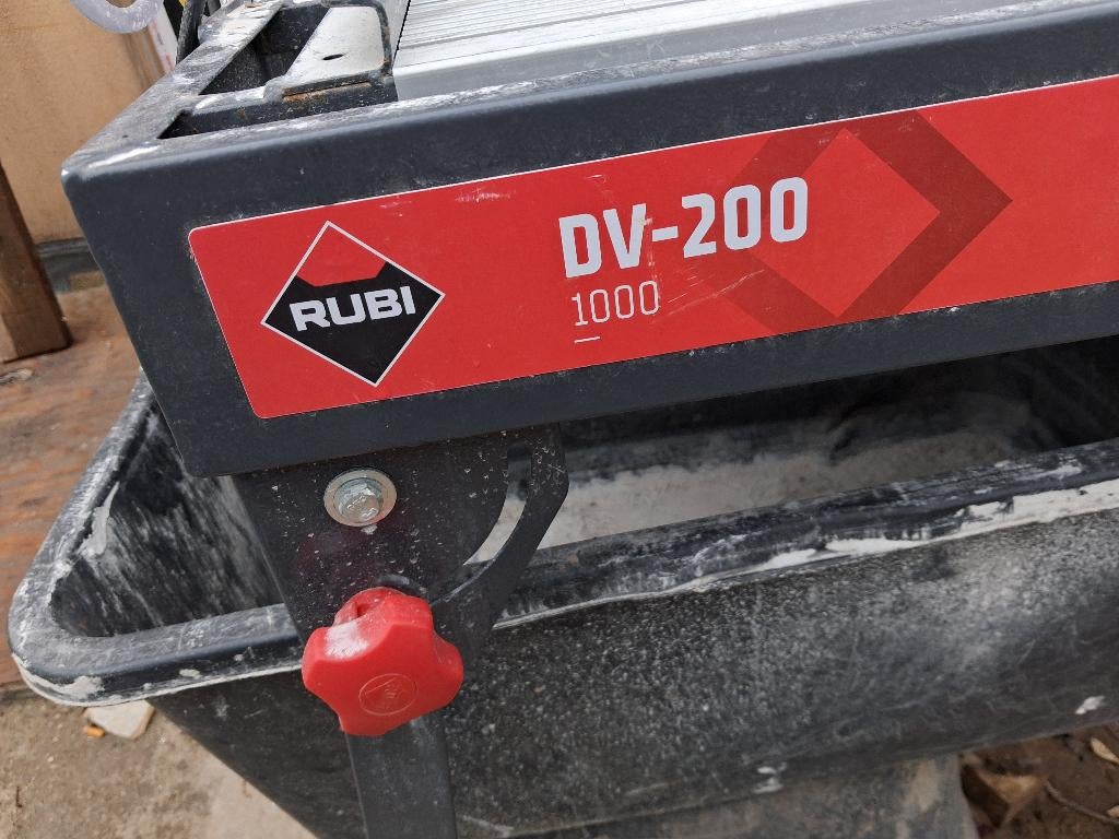 Rubi tegelzaag dv 200 met water, 70 mm of meer, Overige typen, Nieuw, Ophalen of Verzenden
