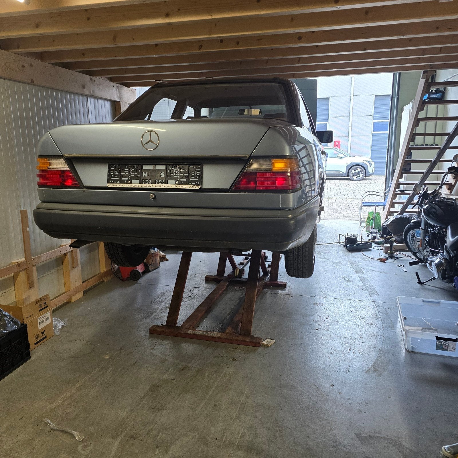 Mercedes w124 320cdi belastingvrij, Bedrijf, Te koop
