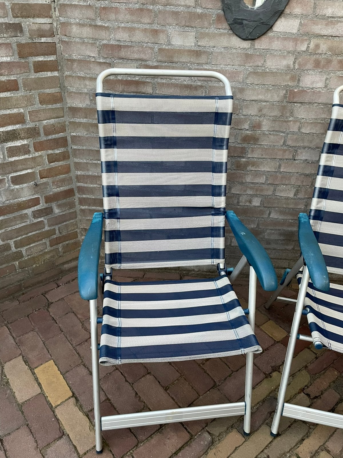 2 Campingstoelen, Ophalen, Gebruikt, Campingstoel