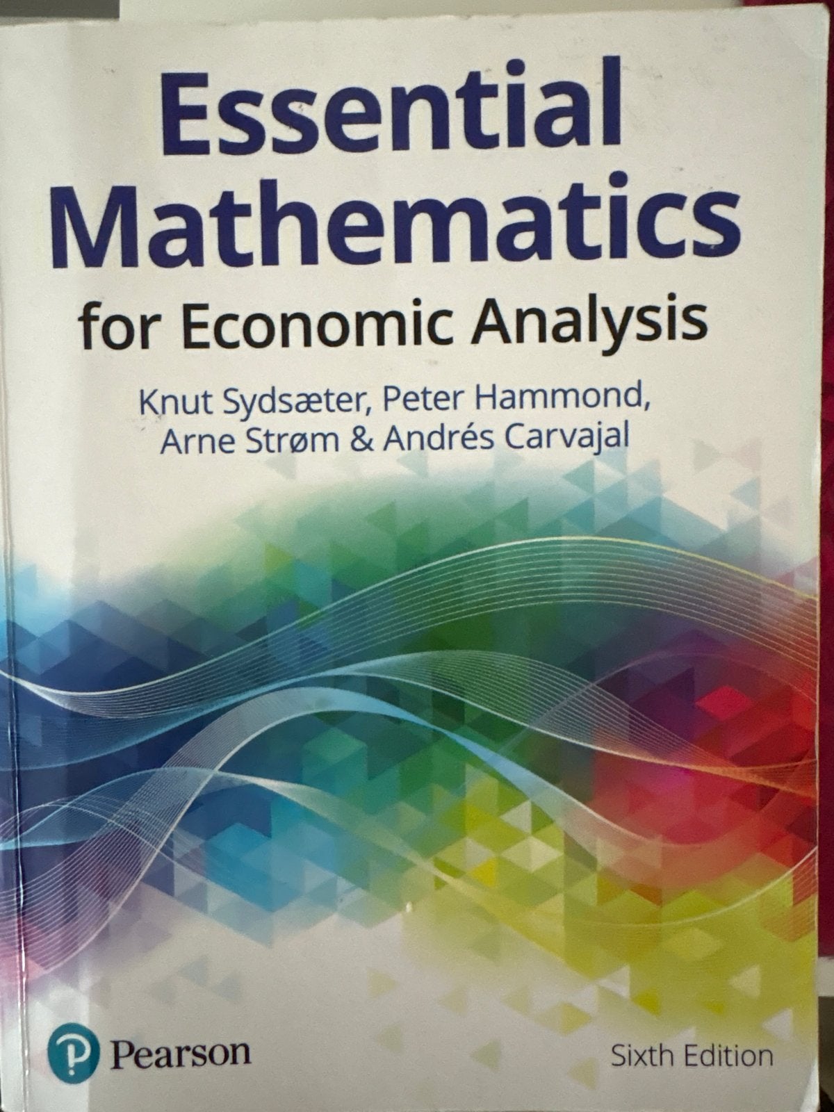 Essential Mathematics for Economic Analysis 6e - ZGAN, Ophalen of Verzenden, Gamma, Zo goed als nieuw, WO