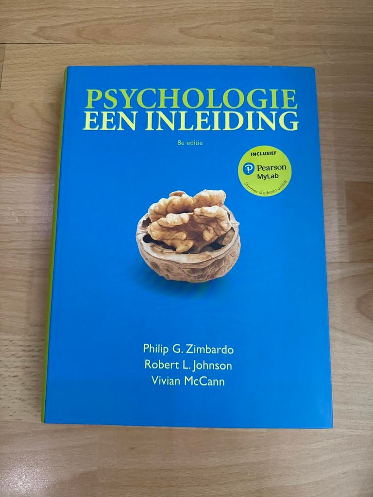 Psychologie, Ophalen of Verzenden, Zo goed als nieuw, Overige niveaus, Nederlands