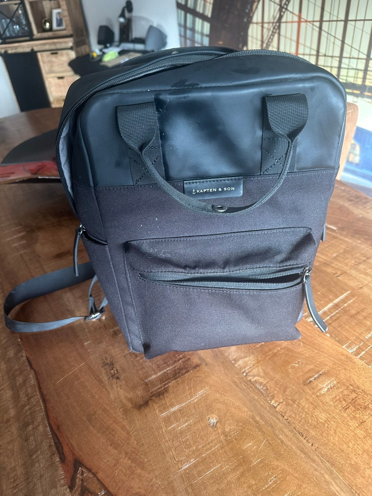 Te koop kapten & son rugzak, Ophalen of Verzenden, 15 inch, Zo goed als nieuw, Rugzak
