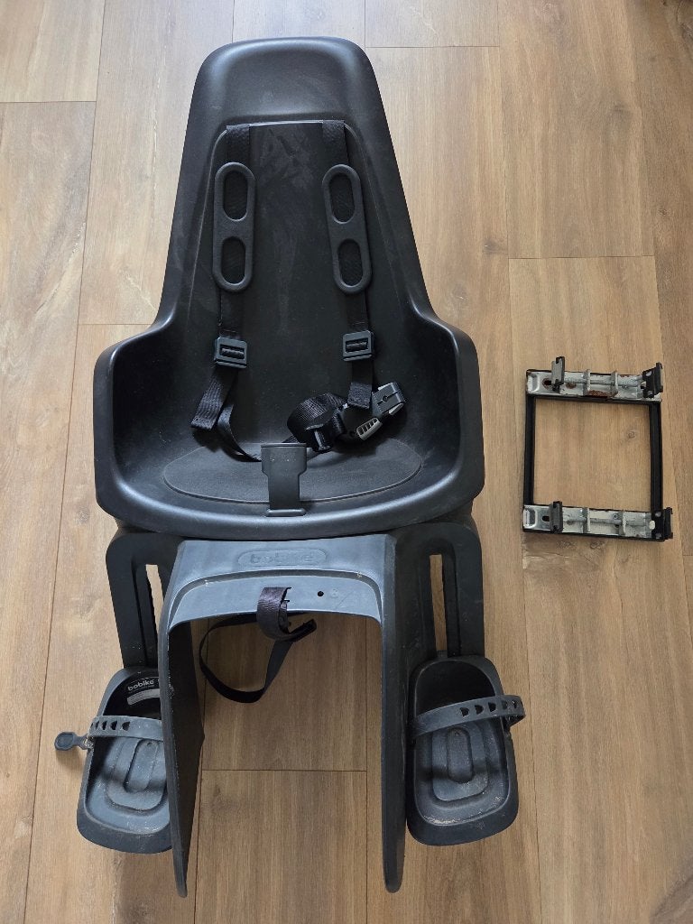 Bobike fietsstoel achterzitje., Fietsen en Brommers, Fietsaccessoires | Fietsstoeltjes, Achterzitje, Bo Bike, Ophalen, 15 t/m 25 kg