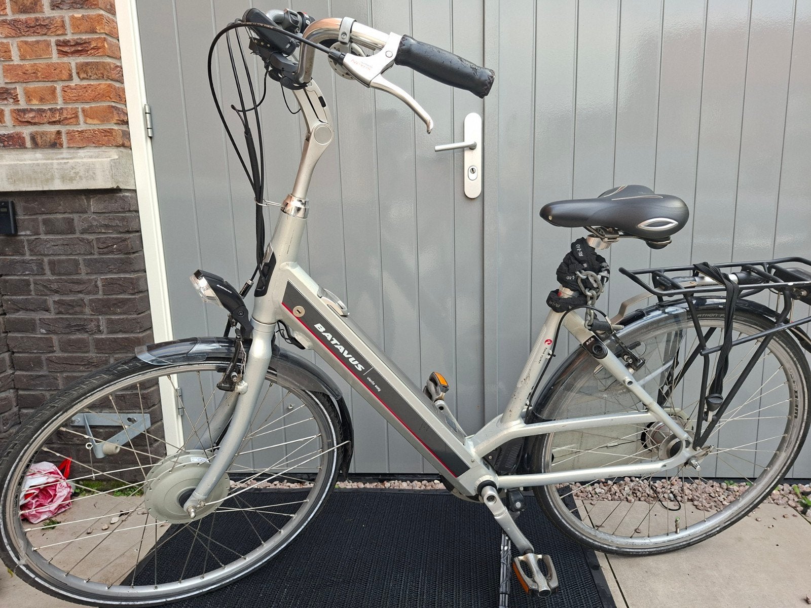 Batavus Viento Easy E-bike - Zilver, Ophalen, Gebruikt, Batavus, 51 tot 55 cm