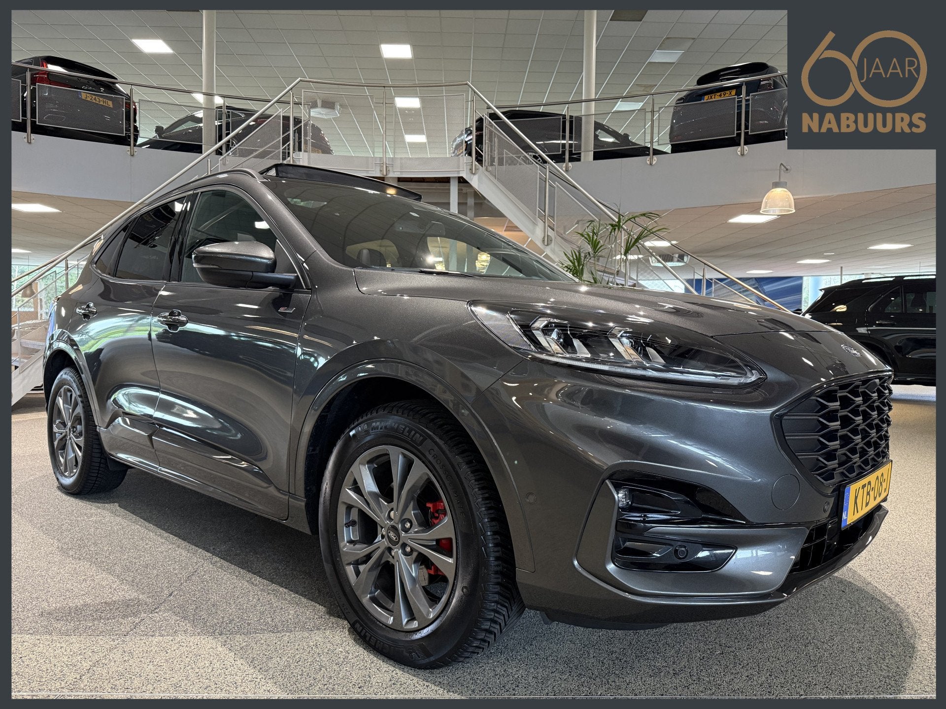 Ford Kuga 2.5 PHEV ST-Line X, B&O, Pano, HUD, 360cam, Adapti, 12 maanden, Gebruikt, Euro 6, 4 cilinders