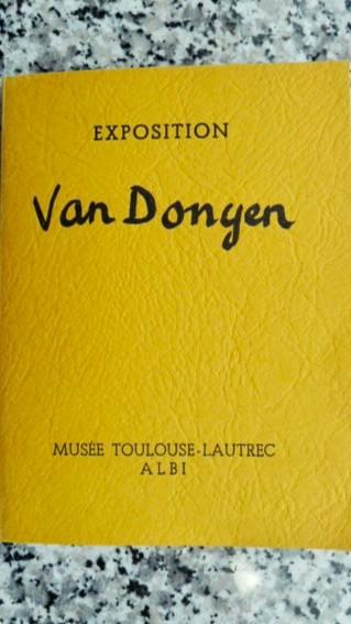 Kees van Dongen expositie catalogus, 1960, Ophalen of Verzenden