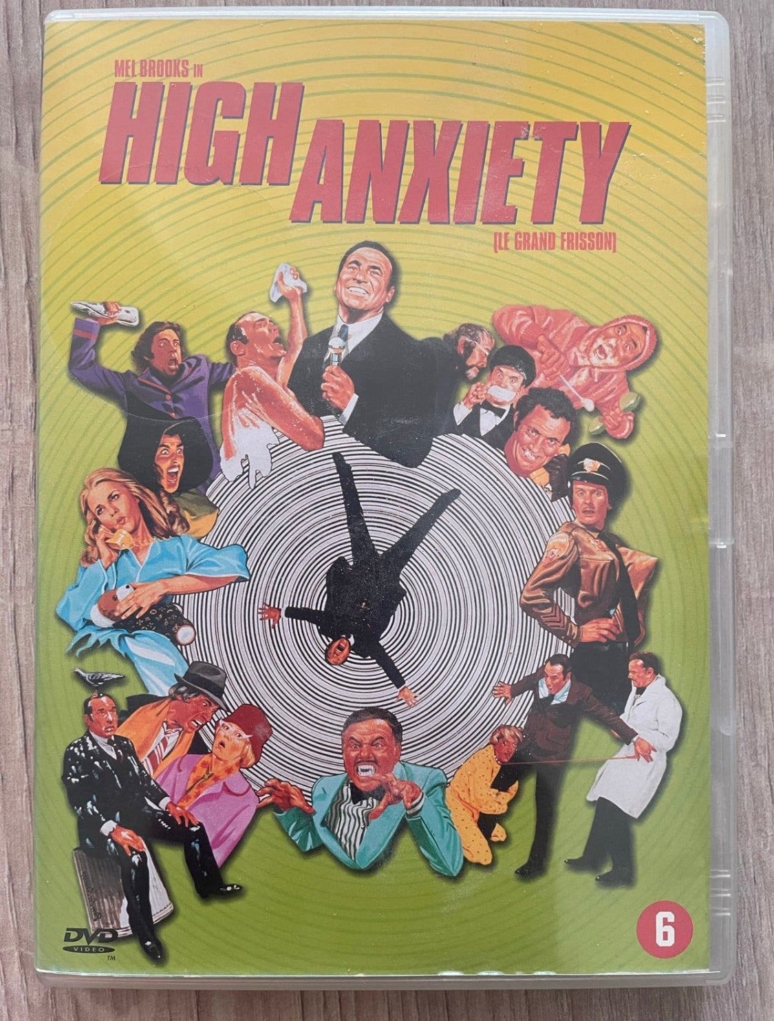 DVD High Anxiety 1977 Mel Brooks Hitchcock Spoof Nederlands, 1960 tot 1980, Engels, Nederlands, Ophalen of Verzenden