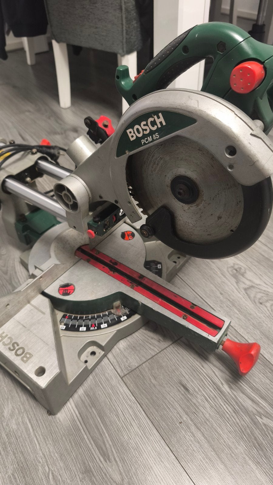 Bosch PCM 8S Afkortzaag Verstekzaag, Ophalen, Gebruikt, Afkortzaag, Bosch