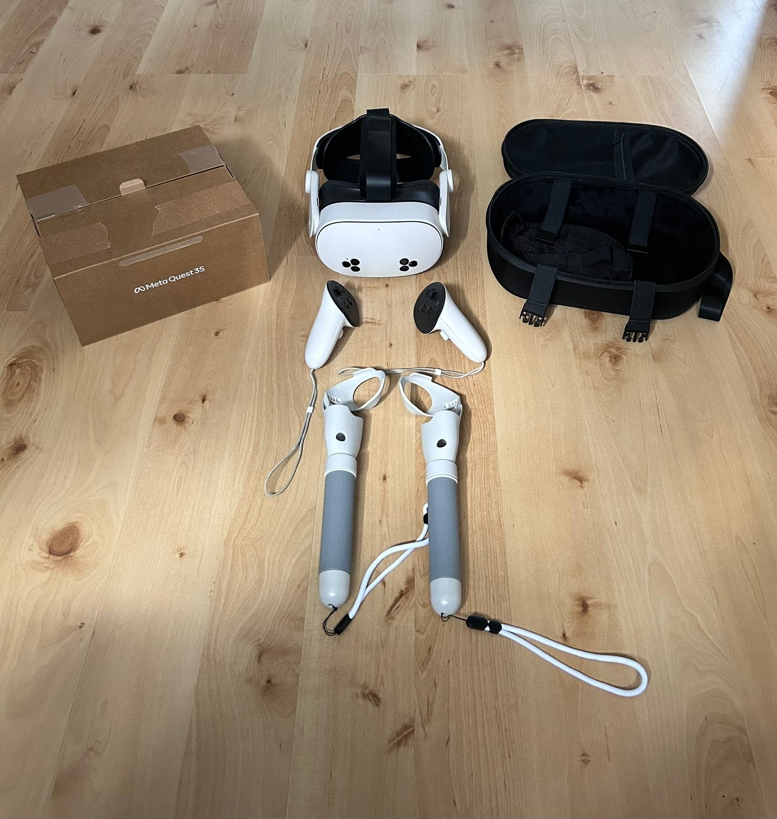 Meta Quest 3S 128 GB, Spelcomputers en Games, Virtual Reality, Ophalen of Verzenden, Zo goed als nieuw, VR-bril, Overige platformen