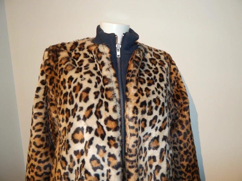 Ganni jaguar print jack heerlijk zacht binnen deel eraan M, Maat 38/40 (M), Overige kleuren, Verzenden, Ganni
