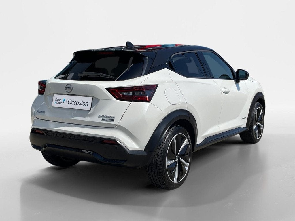 Nissan Juke 1.6 Hybrid N-Design WK DEAL € 500,- korting |, Auto's, Nissan, 12 maanden, Gebruikt, Wit, Origineel Nederlands
