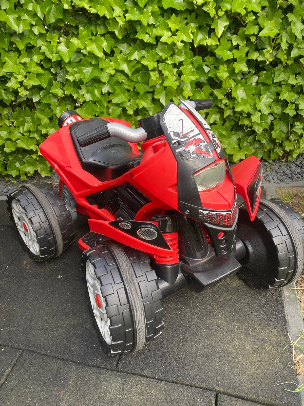 Elektrische kinderquad - Rood, Ophalen of Verzenden, Gebruikt