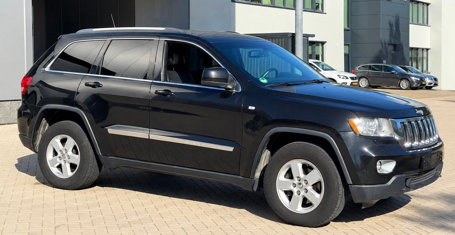 ‼️JEEP GRAND CHEROKEE 3.6 V6 286PK ZWART BJ2012 YOUNGTIMER‼️, Auto's, Automaat, Zwart, Zwart, Bedrijf