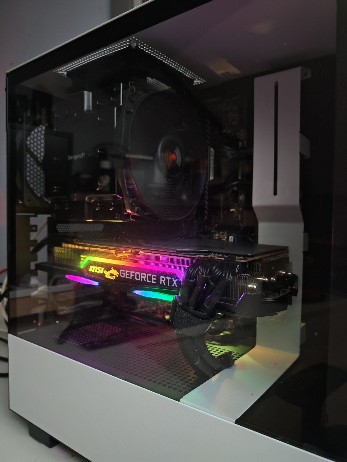 RGB GAME PC - INTEL I7 - RTX 2070 SUPER - 32GB - 1TB - WIN11, Ophalen, Kapoen PC Gaming, 32 GB, NZXT, INTEL, NVIDIA, CORSAIR, MSI