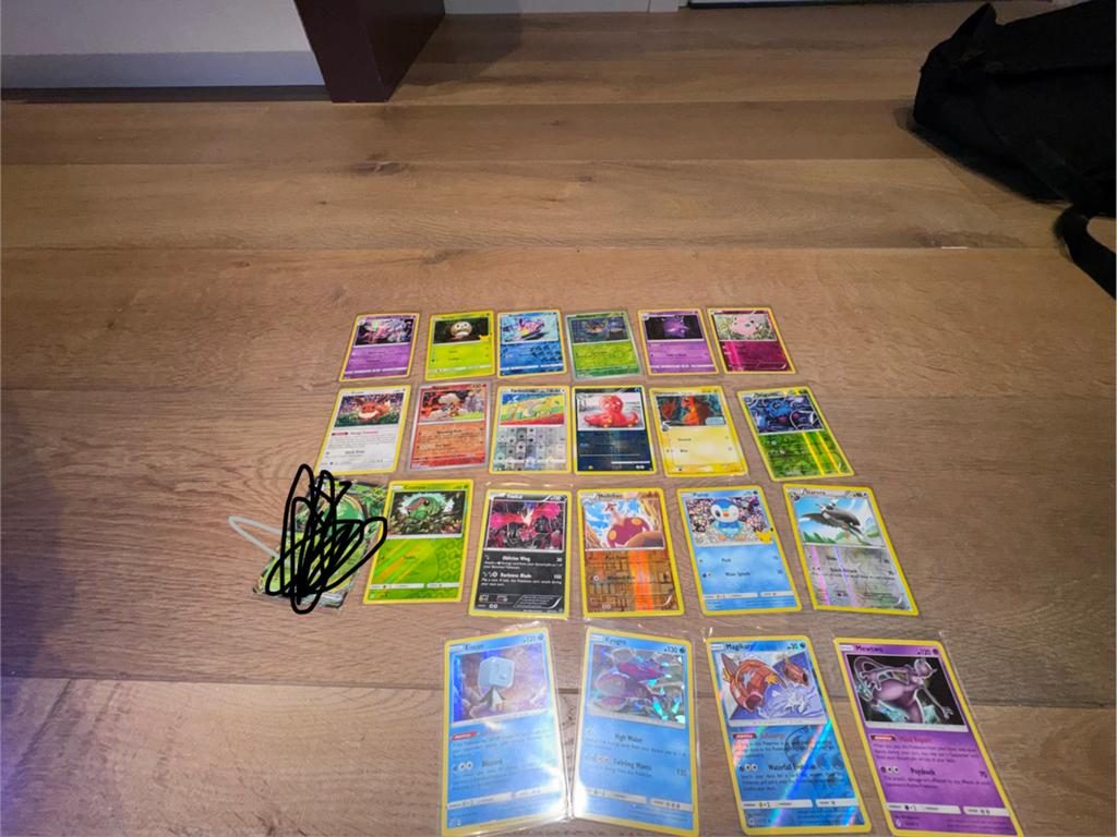 Pokemon kaarten voor verzamelaars, Ophalen of Verzenden, Zo goed als nieuw, Meerdere kaarten, Foil