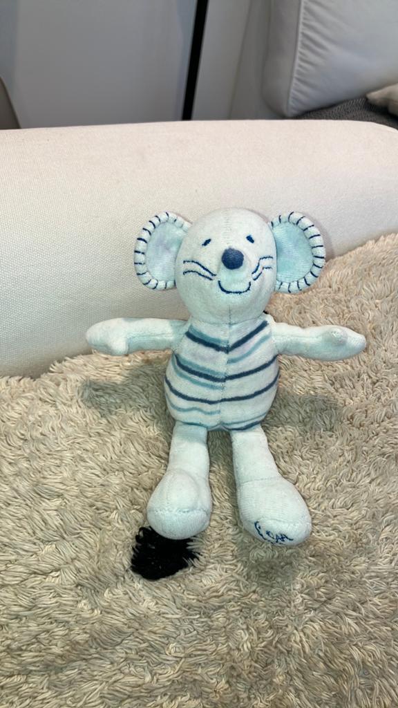 Tiamo mike muis blauw, Gebruikt, Overige typen, Blauw, Wasbaar