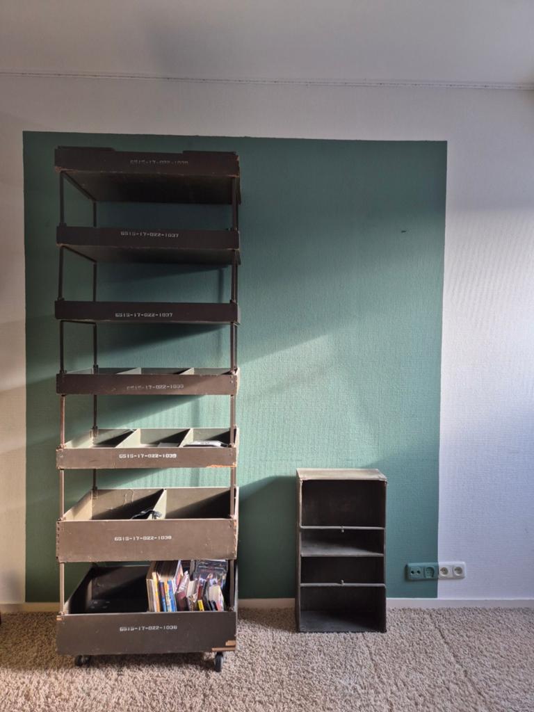 Kast legerkisten, Ophalen, 25 tot 50 cm, 50 tot 100 cm