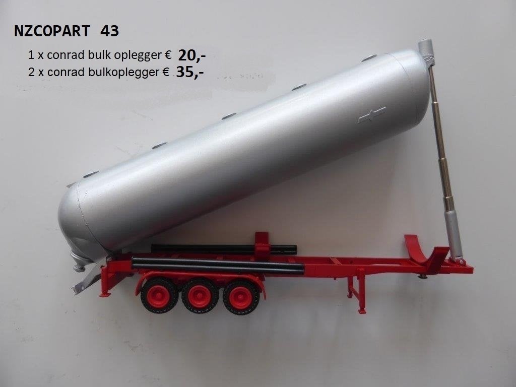 conrad bulk trailer, Ophalen of Verzenden, Nieuw, Bus of Vrachtwagen, Conrad