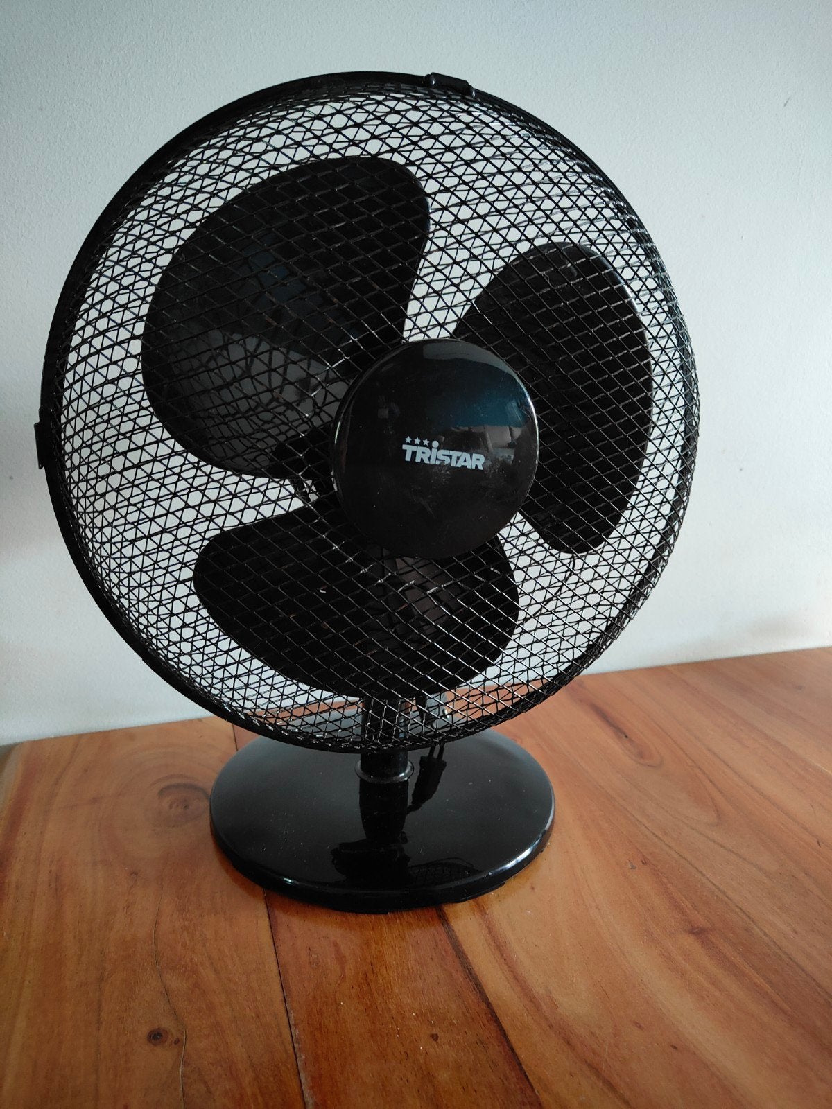 Tafelventilator zwart Tristar, Ophalen, Zo goed als nieuw, Tafelventilator