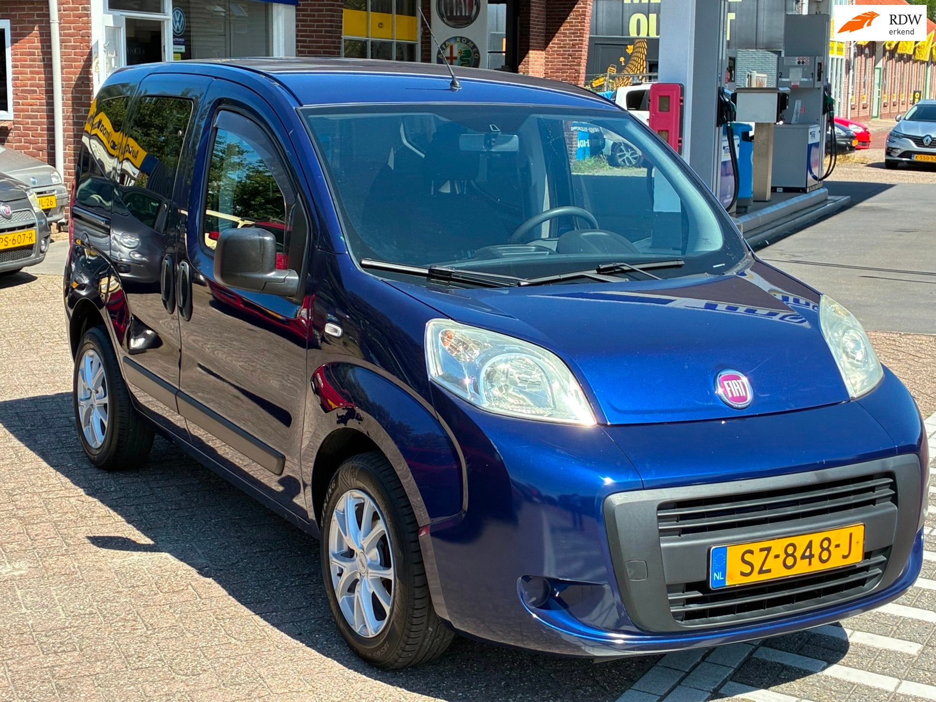 Fiat Qubo 1.4 Actual /TREKHAAK/PDC/AIRCO/L.M VELGEN, Auto's, Fiat, Voorwielaandrijving, Euro 5, 15 km/l, 4 cilinders