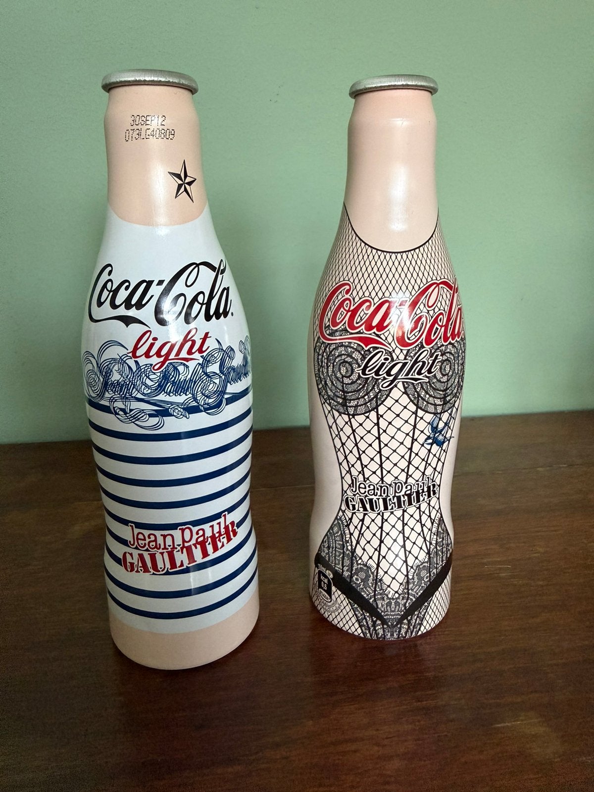 limited edition Coca-Cola Light-fles Jean Paul Gaultier, Ophalen of Verzenden, Zo goed als nieuw