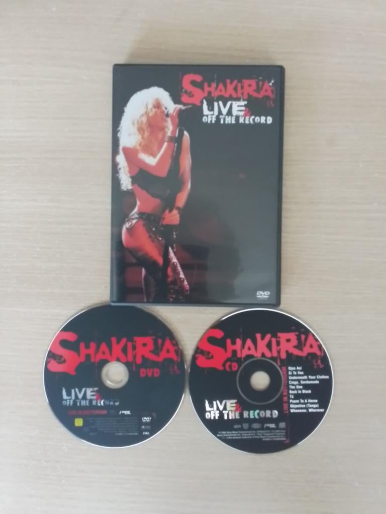 Muziek Shakira Live Off The Record dvd/cd, Alle leeftijden, Ophalen of Verzenden, Muziek en Concerten, Boxset