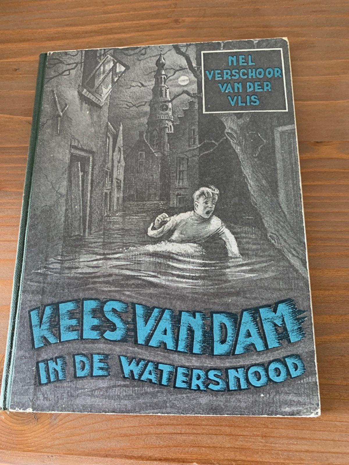 Kees van Dam in de Watersnood - Nel Verschoor-van der Vlis, Ophalen of Verzenden, Gelezen, Fictie algemeen