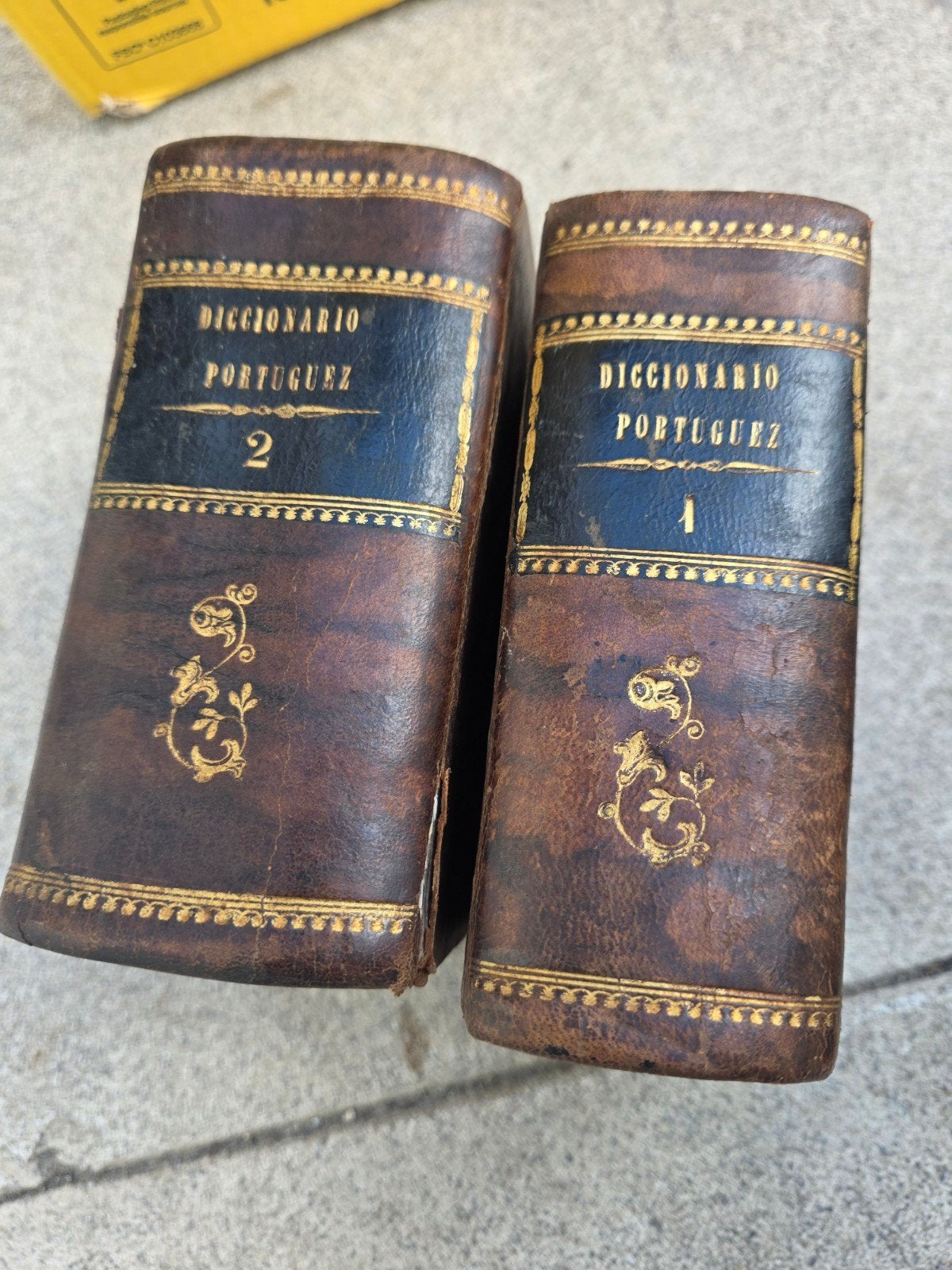 Antiek Portugees Woordenboek - 3e Editie 1850 (2 delen), Antiek en Kunst, Ophalen of Verzenden, Francisco Xavier de Souza
