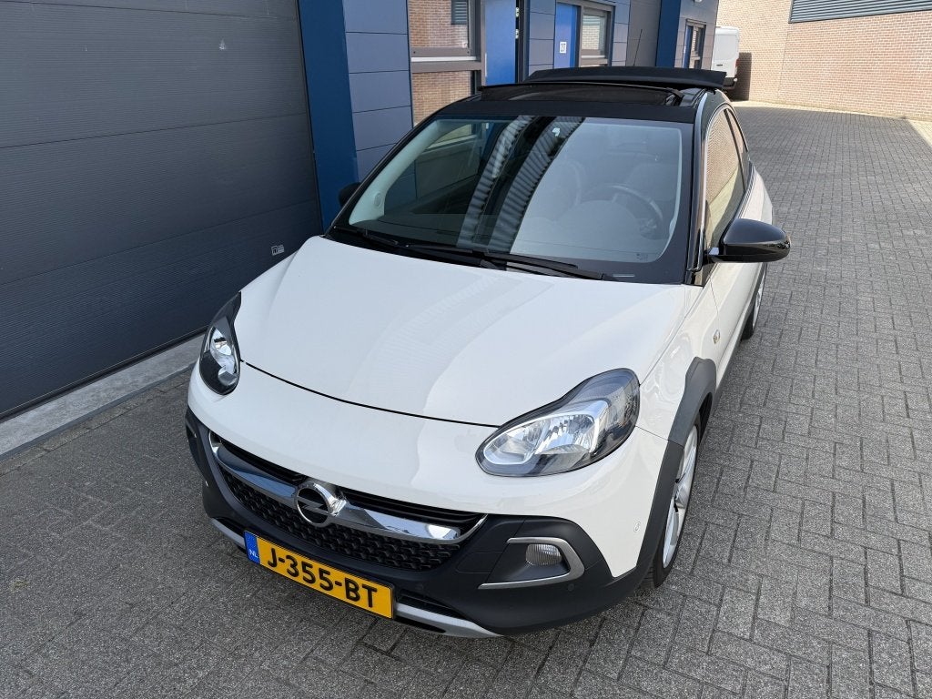 Opel ADAM 1.0Turbo Rocks CabrTop NweDistrbKet APK7-’27!, Auto's, Opel, Bedrijf, Te koop, ADAM, ABS, Airbags, Airconditioning, Alarm