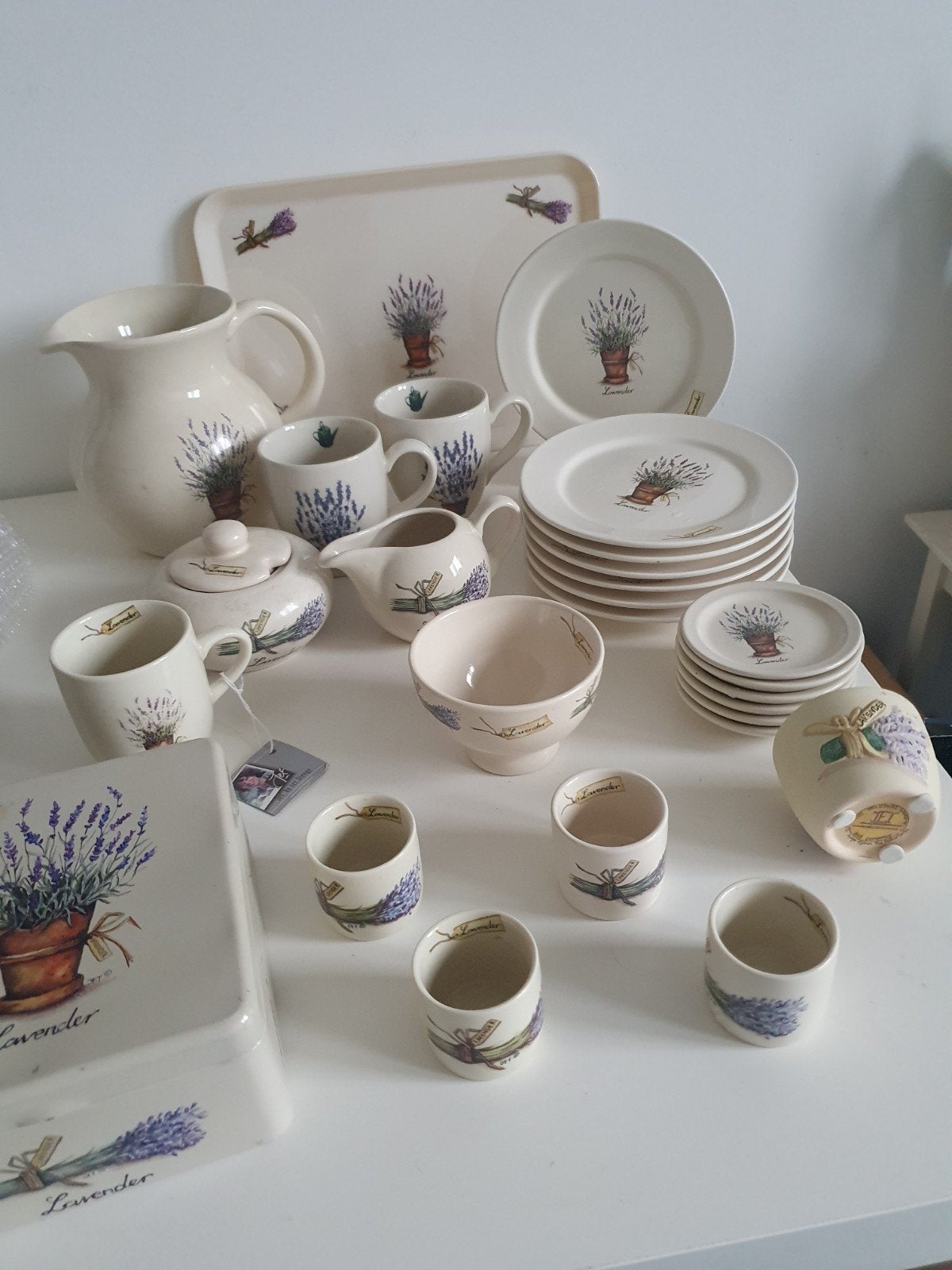 vintage, Lavender van Jet by ter Steege 27 stuks. zgan, Ophalen of Verzenden