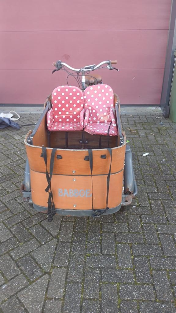 Elektrische Babboe Curve bakfiets Rotterdam, Ophalen of Verzenden, Gebruikt, 4 kinderen of meer, Elektrisch