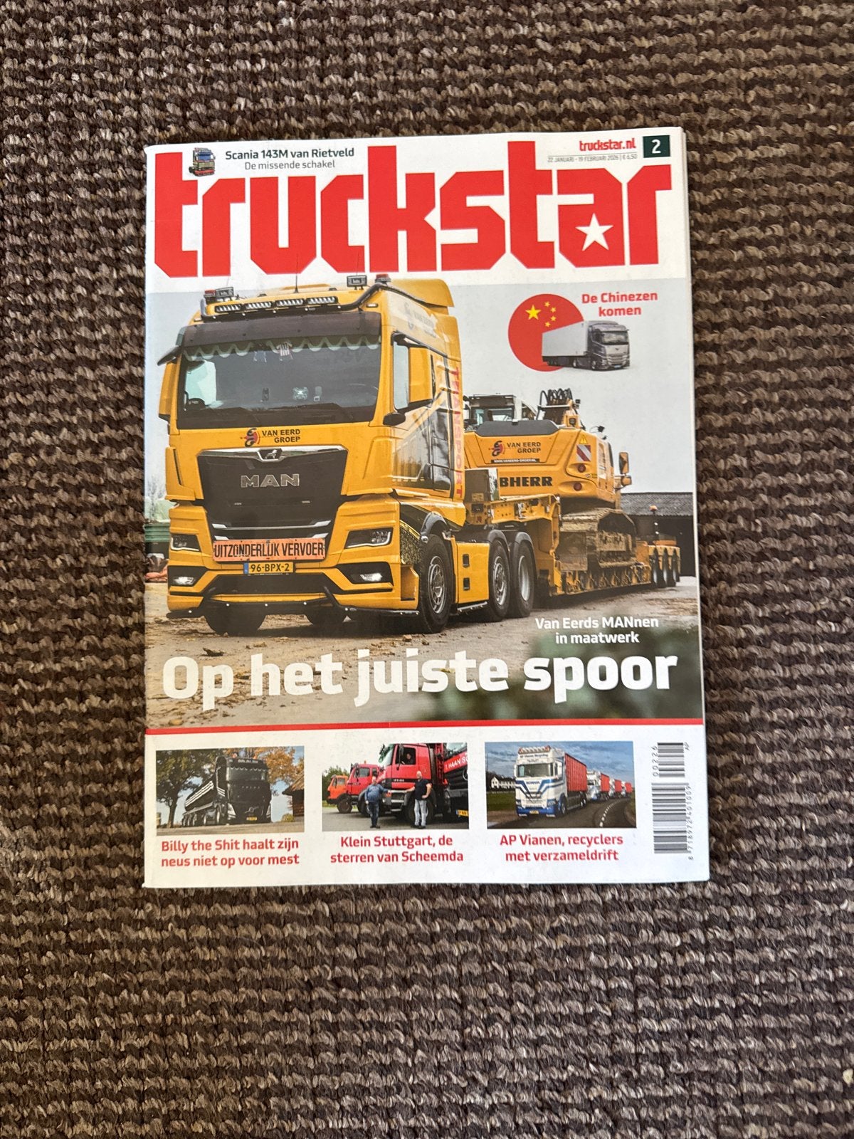 Truckstar Magazine - Editie 2, 2024, Boeken, Ophalen of Verzenden, Zo goed als nieuw, Overige typen