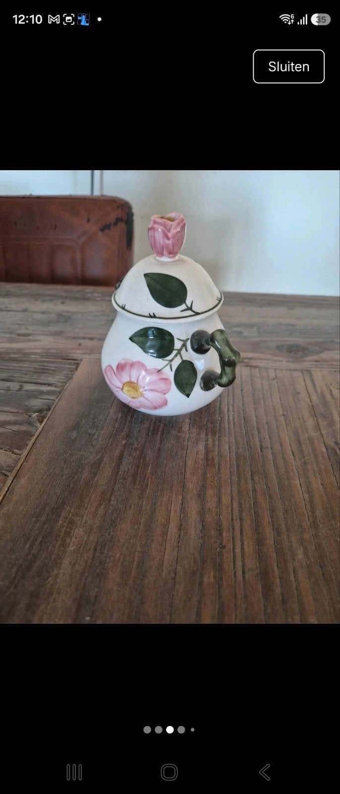 Villeroy en Boch. Wild rose., Klassiek, Villeroy & Boch, Ophalen of Verzenden, Zo goed als nieuw